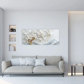 Kép – 3D elegáns életfa (120x50 cm)