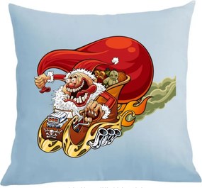 Párna párnahuzat Őrült Mikulás Karácsonyi ajándék