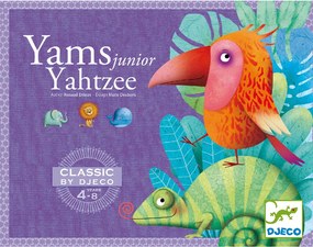 Társasjáték klasszikus - Junior kockapóker - Yams