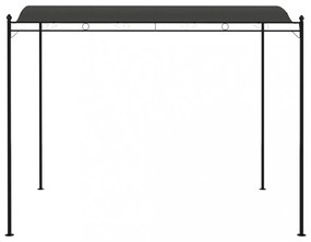 antracitszürke napellenző 3 x 2,4 m