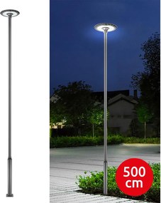 Brilagi-LED Kültéri utcai lámpa 5 m-es oszloppal URBANSPARK LED/120W/230V antracit IP65