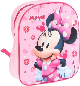 Disney Minnie Pink Paradise 3D hátizsák, táska 30 cm
