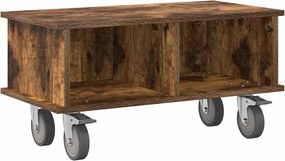 vidaXL TV állvány Füstölt tölgy 68,5 x 35 x 35 cm Faanyag