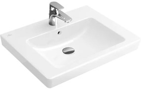 Villeroy & Boch 7113F001 - Falra szerelhető mosdó SUBWAY 2.0 60x47 cm kerámia/fehér