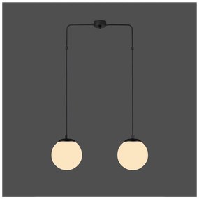 Efe fekete függőlámpa, magasság 100 cm - Squid Lighting