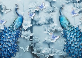 Pávák képe (70x50 cm)