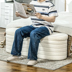 Hálószobai ülőpad tárolóval és fa lábakkal, magas stabilitás, 120 kg teherbírás,