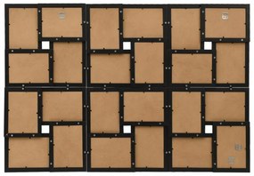 fekete MDF fényképkeretszett 24 db 13 x 18 cm-es képhez