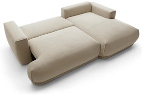 Sarokkanapé Dita mini (J) (világos bézs + fekete). 1100330