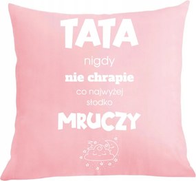 Párna párnahuzat Apa nem horkol édesen dorombol