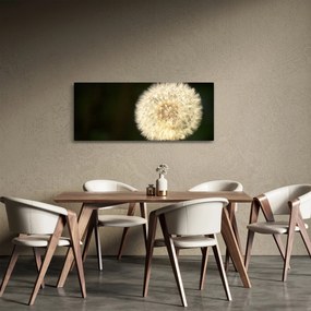Szürke virág képe (120x50 cm)