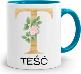 Kék Bögre Ajándék Apósnak fényképes nyomattal