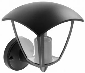 Lámpa Kerti lámpatest MARINA-AD, E27, MAX.20W, IP54, AC220-240V, 50-60Hz, felfelé sugárzó fény, fekete