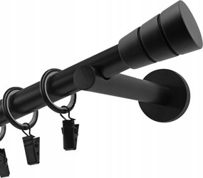 Függönykarnis Szimpla Fém 19 MM 360 CM Basic Henger