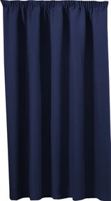 Blackout sötétítő függöny szalagos 200x250, Sötétkék