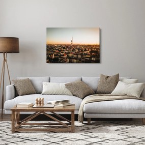 Naplemente Zizkov felett (90x60 cm)