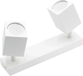 Fali-mennyezeti lámpa 2xGU10 40W IP20 fehér Quantus IdeaLED