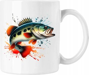 Bögre Halak Horgász Horgászat 39 Fehér 330ml