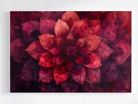 Vászonkép Canvas Mandala Virág Levelek Természet Harmónia Relaxáció 60x40