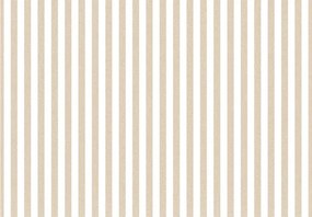 Parato Cristiana Masi Top Stripes Riga 1 bézs-fehér csíkos vlies tapéta – 38436