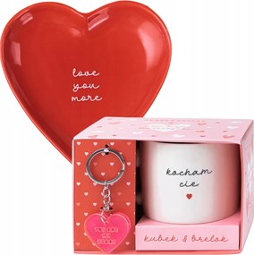 Valentin Napi Szett Nőnap Születésnap Tányér Szív Bögre Gravírozás