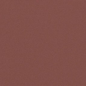 barna behúzható oldalsó napellenző 100 x 1000 cm