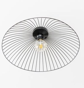 Brilagi - LED felületre szerelhető csillár CERIA WIRE 1xE27/40W/230V, átm. 60 cm, fekete