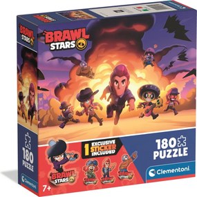 Brawl Stars Wild Escape 180 db-os puzzle Clementoni