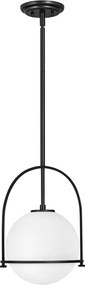 Quintiesse SOMERSET QN-SOMERSET-P-O-BK Függőlámpa 1x60W/E27