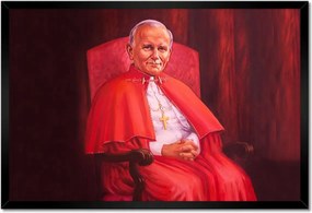 Poszterek keretben 60x40 II. János Pál pápa