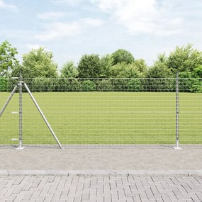 Kerítésoszlopok 26 db Horganyzott acél 3.2 x 3.2 x 90 cm Tartós