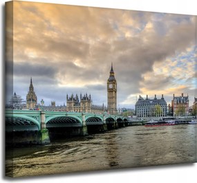 Vászonkép Építészet Big Ben London 50X40
