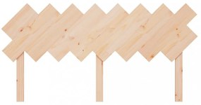 tömör fenyőfa ágyfejtámla 159,5x3x80,5 cm