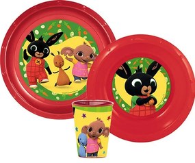 Bing Waving étkészlet, műanyag szett