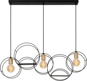 Lucide CIRCLE 21425/03/30 Függőlámpa 3x40w/e27 ip20
