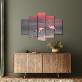 Flamingók képe (150x105 cm)