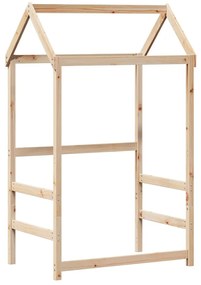 tömör fenyőfa gyerekágytető 108 x 70 x 176,5 cm