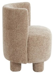 Világosbarna fotel Kamova – Light &amp; Living