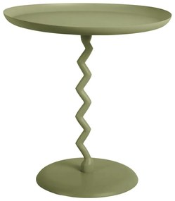 Fém kerek tárolóasztal ø 40 cm Zig Zag – Leitmotiv