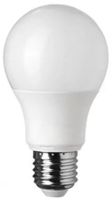 LED lámpa , égő , körte , E27 foglalat , 7 Watt , meleg fehér , 5 év garancia , Optonica