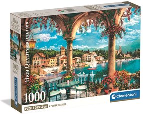 Olaszország View of Lake Como 1000 db-os Compact puzzle Clementoni