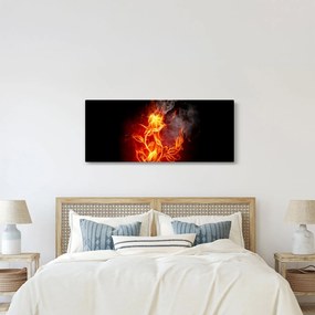 Kép - Rózsák a tűzben (120x50 cm)