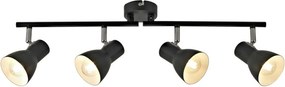 Spot Lámpa Fekete Riado ITALUX-SPL-3422-4-BL