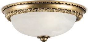 Brilagi - FRESCO mennyezeti lámpa 2xE27/40W/230V átm. 30 cm sárgaréz