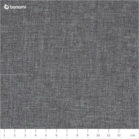 Világosszürke kárpitozott egyszemélyes ágy 120x200 cm Lena – Meise Möbel