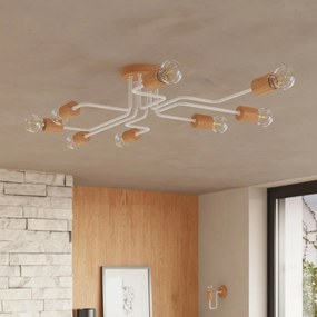 Natúr színű fali lámpa Dazzle – Sollux