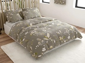 Mikroszálas ágyneműhuzat MOLIRI szürkésbarna Ágyneműhuzat mérete: 70 x 90 cm | 140 x 220 cm