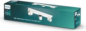 Philips - LED RGBW dimmelhető spotlámpa RUNNER 3xGU10/6,5W/230V fehér