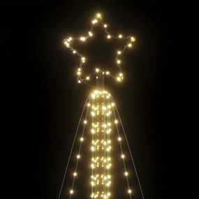 meleg fehér LED karácsonyfa 861 LED 478 cm