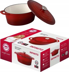 Fazék Mg Magda Gessler Öntöttvas Zománcozott Bogrács Indukciós Gáz